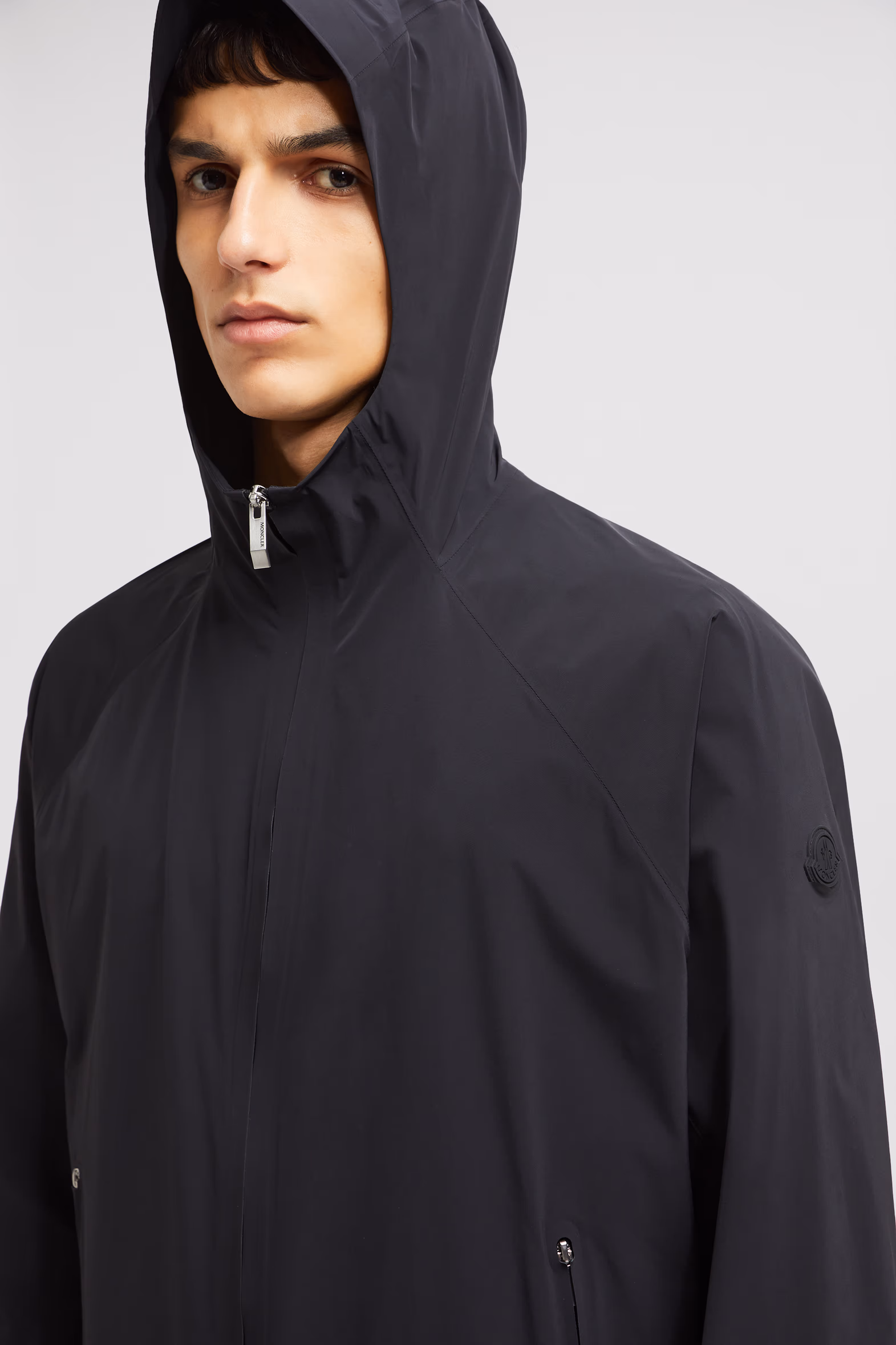 Chalvine Hooded Jacket Men Black Moncler 4